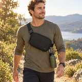 Weedeek WD Daily 1L Crossbody Bag — Bottle-Ready Waist Pack