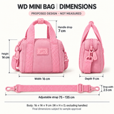 Weedeek WD Mini Top-Handle Crossbody Bag