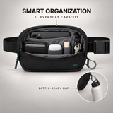 Weedeek WD Daily 1L Crossbody Bag — Bottle-Ready Waist Pack