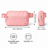 Weedeek WD Everyday Multi-Pocket Crossbody Bag