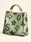 Weedeek Vintage Floral Handbag & Crossbody Set