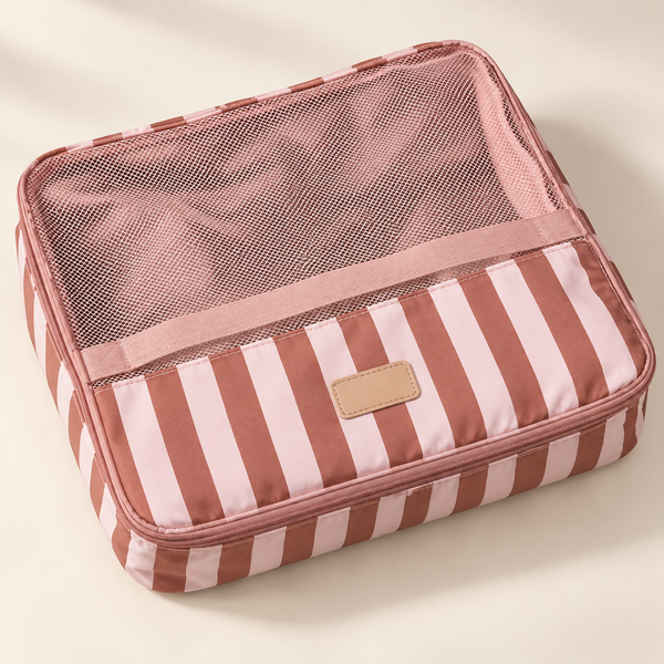 Weedeek Rose Stripe Packing Cubes