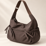 Weedeek Windowpane Slouch Shoulder Bag