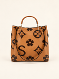 Weedeek Vintage Floral Handbag & Crossbody Set