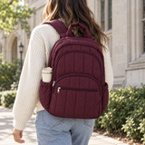 Weedeek Burgundy Campus Backpack