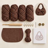 Weedeek LoopMuse Bow Crochet Bag — DIY Kit or Ready-Made