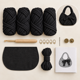 Weedeek LoopMuse Bow Crochet Bag — DIY Kit or Ready-Made