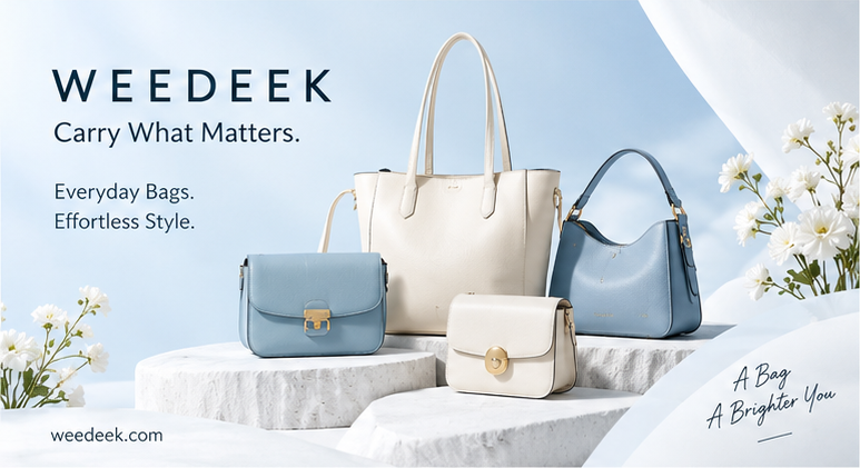 WEEDEEK — Carry What Matters. Everyday Bags. Effortless Style.