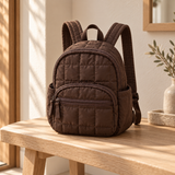 Weedeek Espresso Grid Mini Backpack