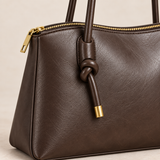 Weedeek Espresso Knot Shoulder Bag