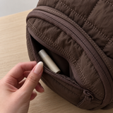 Weedeek Espresso Grid Mini Backpack