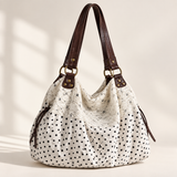 Weedeek Lace & Polka Shoulder Bag
