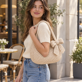 Weedeek LoopMuse Bow Crochet Bag — DIY Kit or Ready-Made