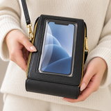 Weedeek Phone Window Crossbody — Black