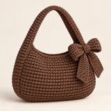 Weedeek LoopMuse Bow Crochet Bag — DIY Kit or Ready-Made