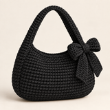 Weedeek LoopMuse Bow Crochet Bag — DIY Kit or Ready-Made