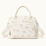 Peach Blossom logo-free insulated lunch tote, Large